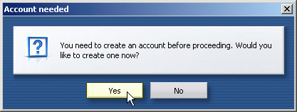 Account needed?